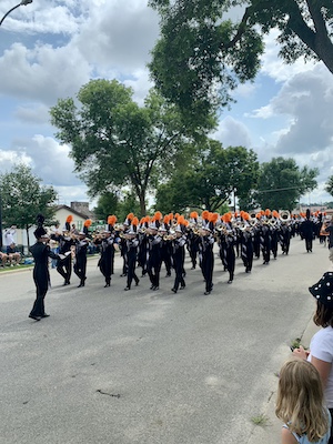 GR Marching Band 2024 Tall Timber Days Parade 2