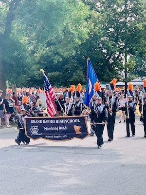 GR Marching Band 2023 Tall Timber Days Parade 1
